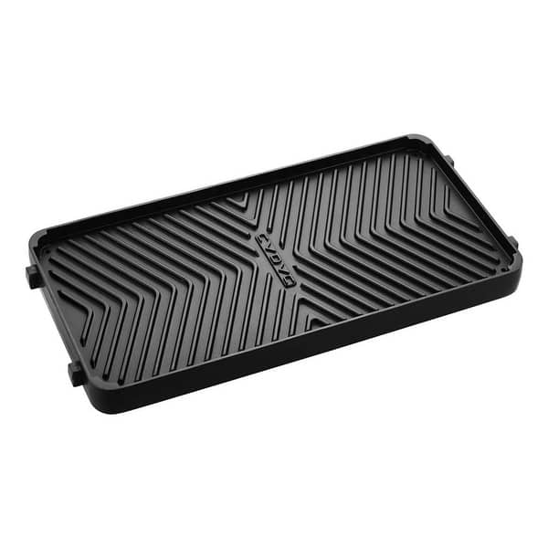 Reversible Griddle Plate 9870051 for Stratos Grills Black Bed Bath