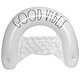 preview thumbnail 1 of 3, Rae Dunn: Good Vibes Chair Lounger -55"x36" Water & Pool Inflatable, CocoNut Float, Drifter & Relaxation Chair, Ages 8+ - Multi