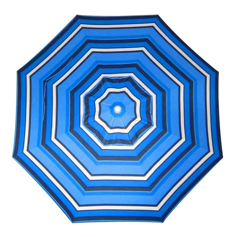 9' Market Umbrella - Bar Height - Hampton Stripe