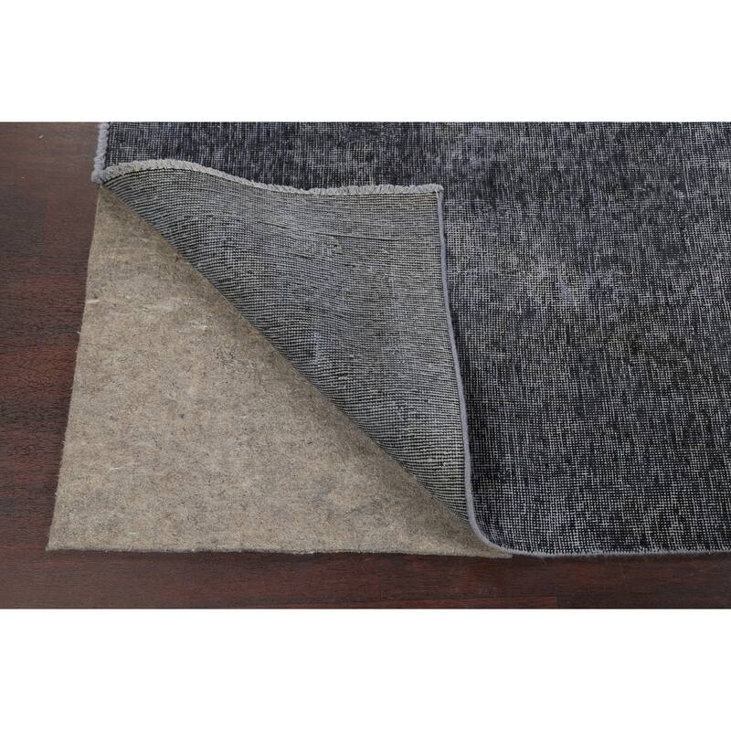 Over-Dye Mashad Persian Area Rug Wool Handmade Living Room Carpet - 7'4" x 10'8"