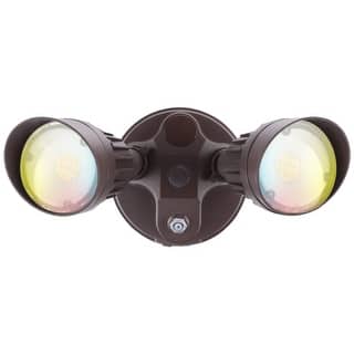 Adjustable LED Security Light with Photocell Dusk to Dawn, Color TEMP Selectable