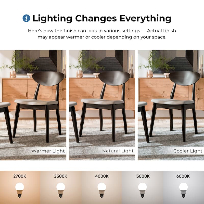 Furniture of America Abigail VI Mid-century Modern Black Handcrafted Solid Wood Dining Chairs (Set of 2)