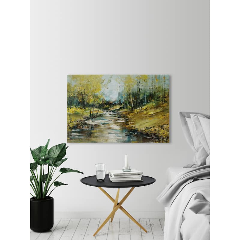 Nature Trails Print on Wrapped Canvas