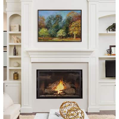 Kate and Laurel Sylvie Autumn All Day Framed Canvas by Nel Whatmore