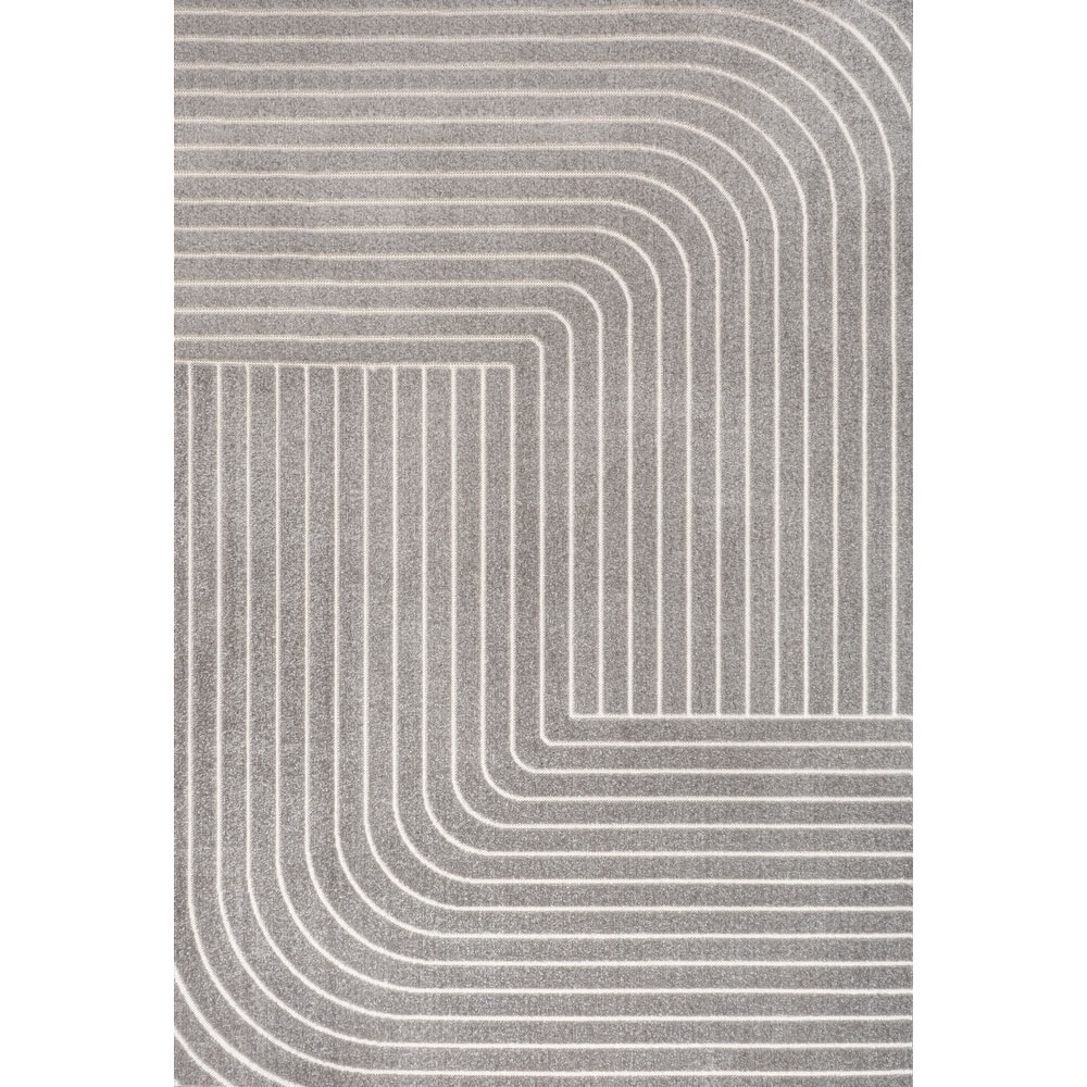 JONATHAN Y Aarhus Minimalist Angle Geometric Ivory/Cream Area Rug