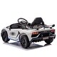 preview thumbnail 7 of 7, 12V Kids Ride On Car with Parents Remote Control, Licensed Lamborghini Aventador Xago, Early Education, Bluetooth,LED Lights