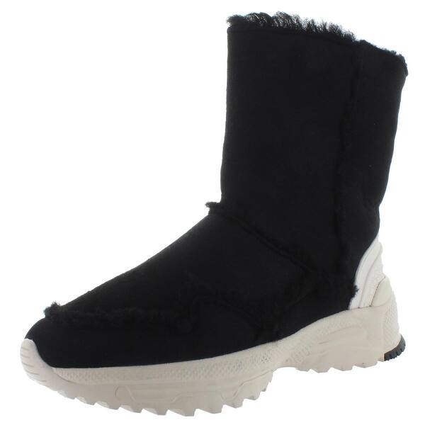 Shop Coach Womens Portia Winter Boots Shearling Cold Weather