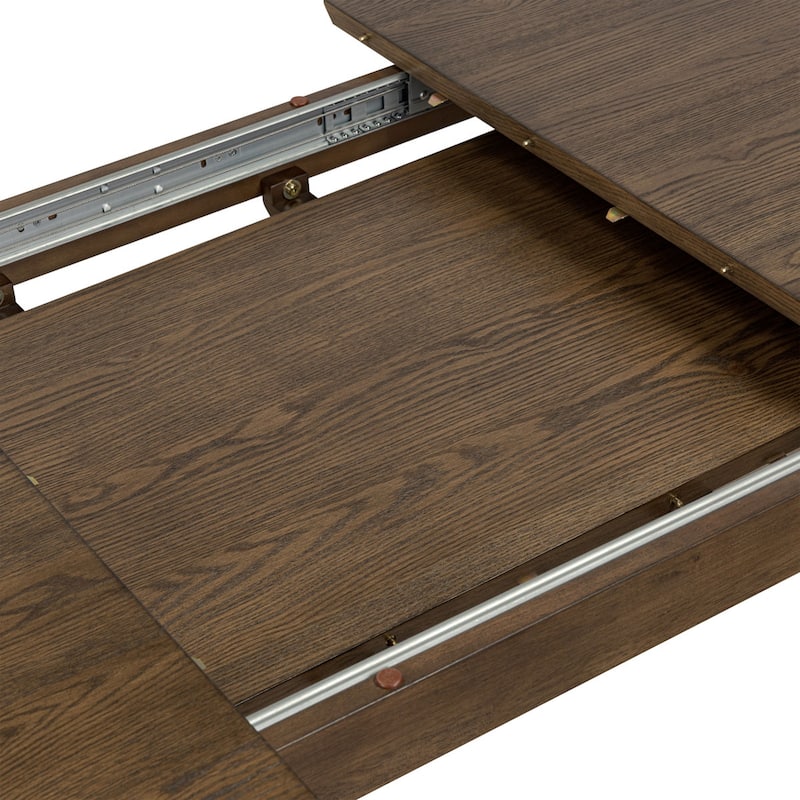 Poly & Bark Svalbard Extension Dining Table (63"-82.5")