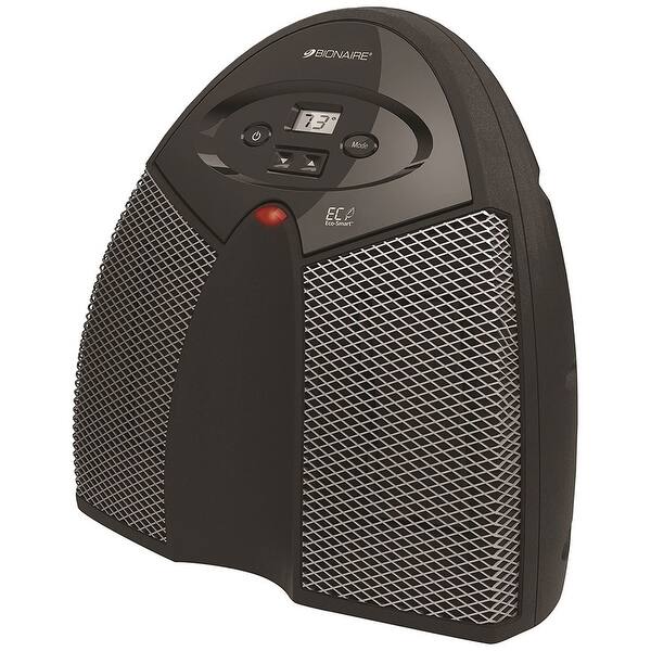 Shop Bionaire Bch4130 Num 1500w Twin Ceramic Heater In Black Overstock 13189980