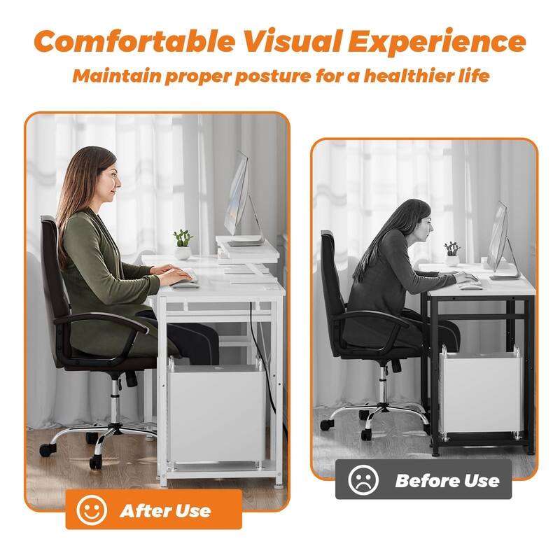 Computer Desk with Drawers