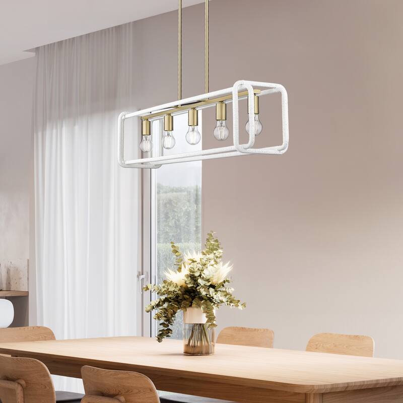 Camden 41.125" Wide 5-Light Linear Pendant