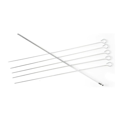 Charcoal Companion Stainless Steel Kabob Skewers (Set of 6)