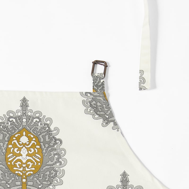 Exclusive Fabrics Mayan Printed Cotton Apron - 27 X 34