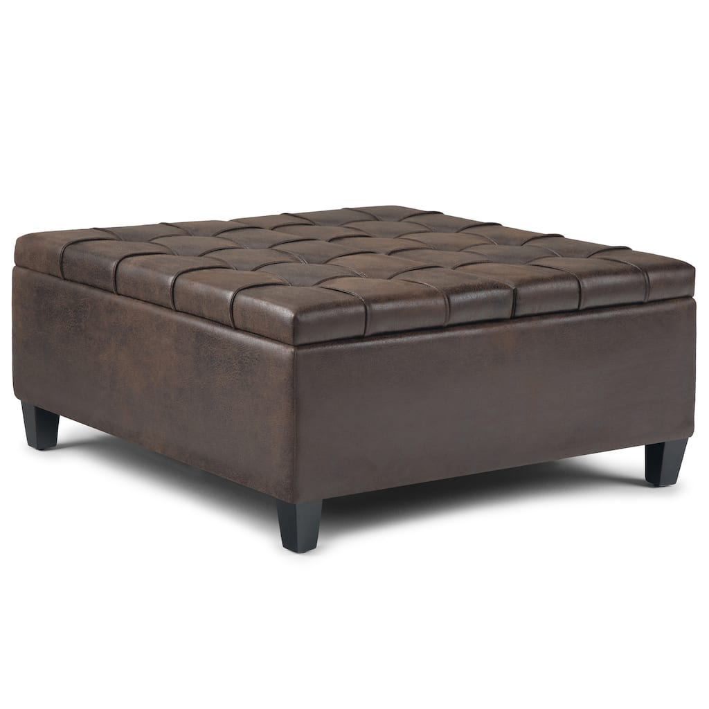 Coffee Table Storage Ottoman