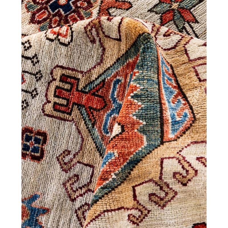 Serapi One-of-a-Kind Hand-Knotted Area Rug - Gray - 9' 1" x 11' 9"