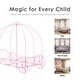 preview thumbnail 4 of 3, Furniture of America Royal Kids Metal Twin Carriage Bed.