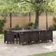 Option Brown/ Light gray/ 10 seater