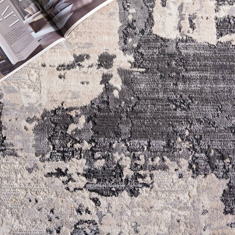 SAFAVIEH Whisper Estelle Modern Abstract Rug