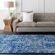 preview thumbnail 21 of 66, Livabliss Esther Vintage Traditional Area Rug 9'3" x 12'6" - Dark Blue