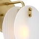 preview thumbnail 4 of 3, Designers Fountain D311C-WS Sky Fall 10" Tall Wall Sconce