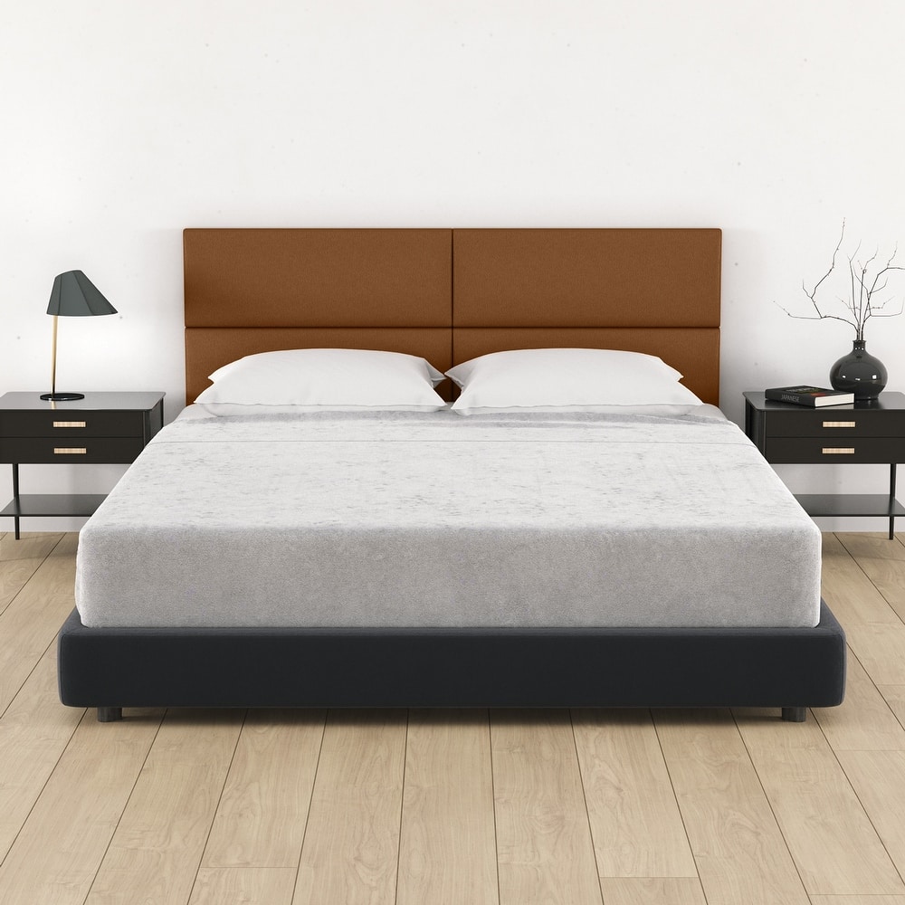 Jaxx Panelist Modern Padded Headboard in Premium Vegan Leather - Set of 4 Panels