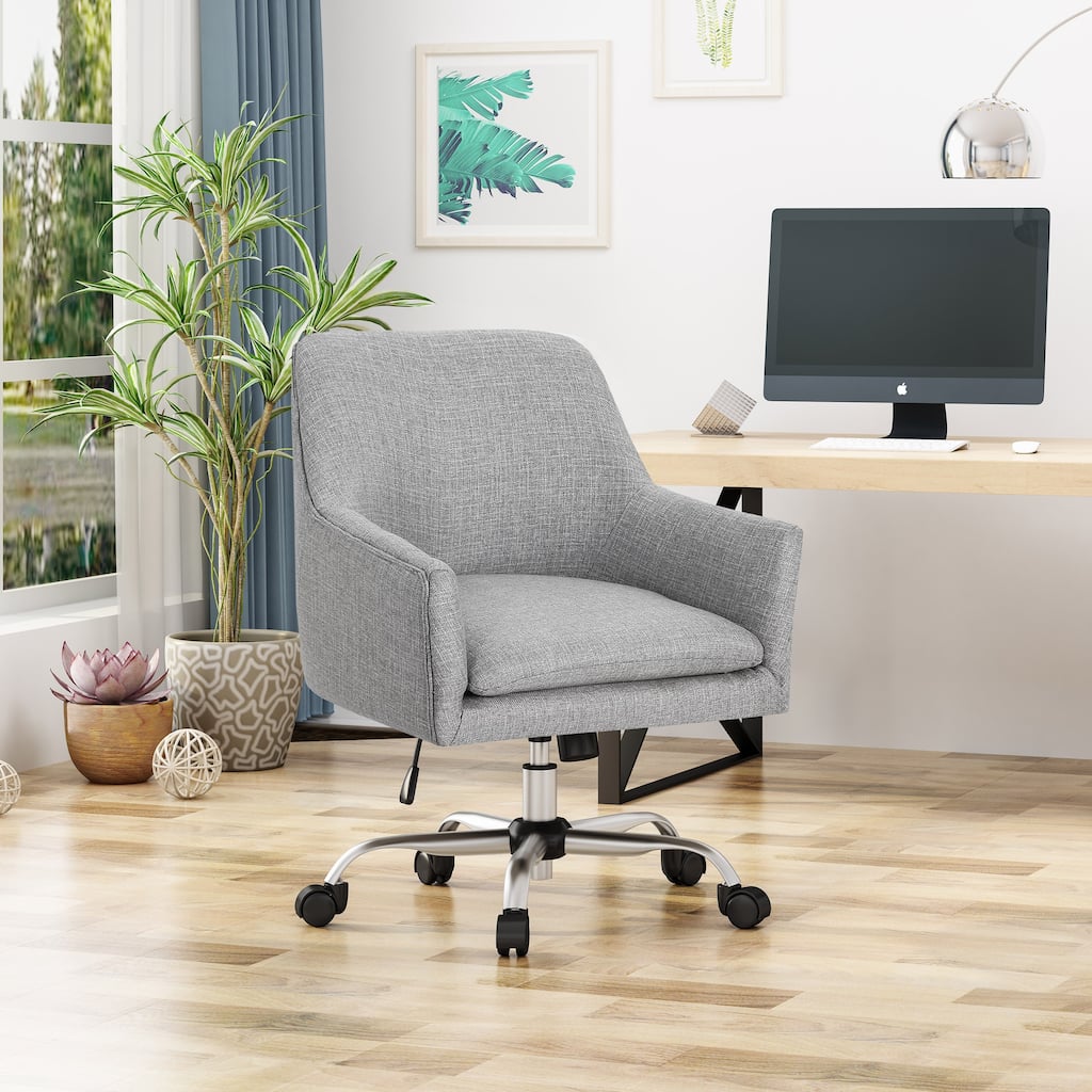 Multifunctional Office Chair with Lift Mechanism Tilt Armrests Adjustable Height and Casters, for Office