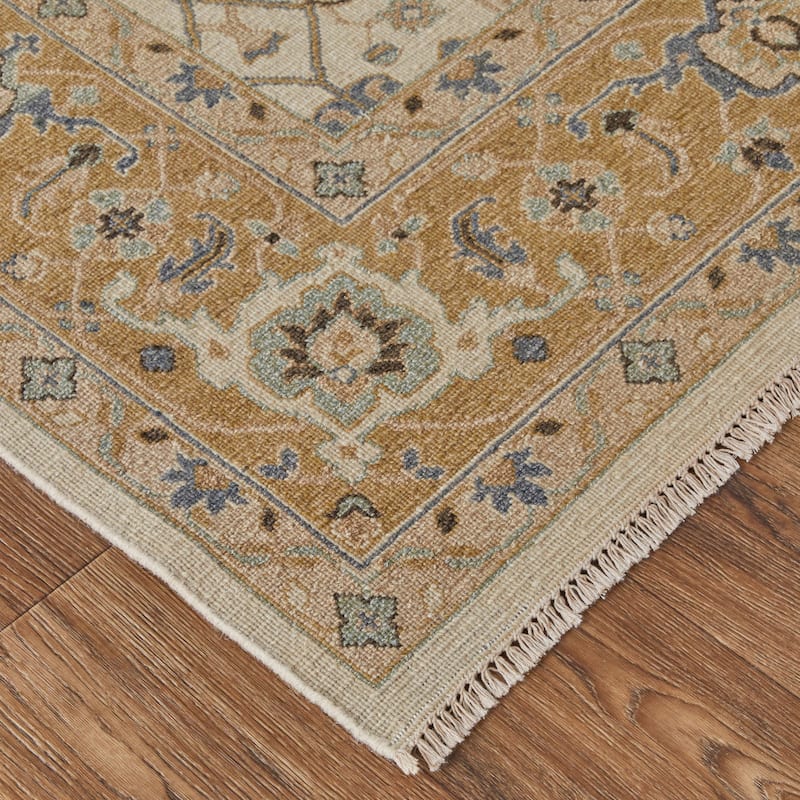 Grand Bazaar Aleska Hand Knotted Oriental Traditional Area Rug