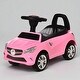 preview thumbnail 3 of 7, Kids Ride-On Push Car with Music, Horn, Headlights & Storage, Foot-to-Floor Sliding Toy for Toddlers 18-36 Months - Pink