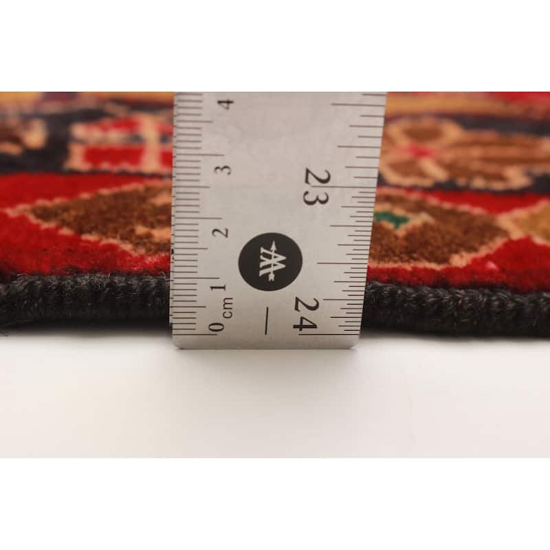 Teimani Red Rug 3'4" x 5'1" - 3'4 x 5'1