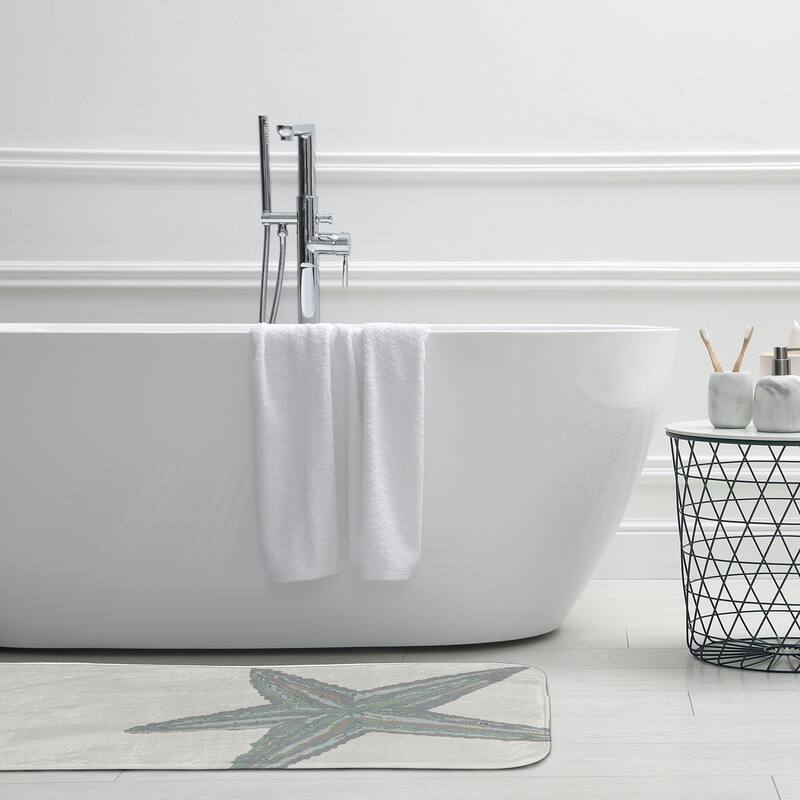 Large Starfish Bathmat