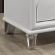 preview thumbnail 9 of 10, Furniture of America Drima Modern 6-Piece Pearl White Solid Wood Kids Platform Bedroom Set with LED