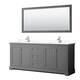 Option Dark Gray / Carrara Cultured Marble Top / Polished