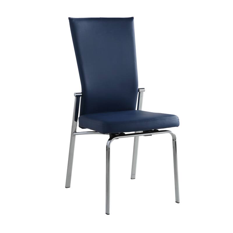 Somette Monique Motion Back Side Chair, Set of 2 - Blue