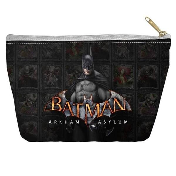 Trevco Bm2665 Pch2 12 5x8 5 Batman Arkham Asylum Inmates Accessory Pouch White 12 5 X 8 5 In