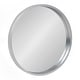 preview thumbnail 76 of 97, Kate and Laurel Travis Round Wood Accent Wall Mirror