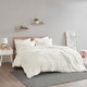 preview thumbnail 4 of 13, Leena Shaggy Fur Duvet Cover Set by Intelligent Designs