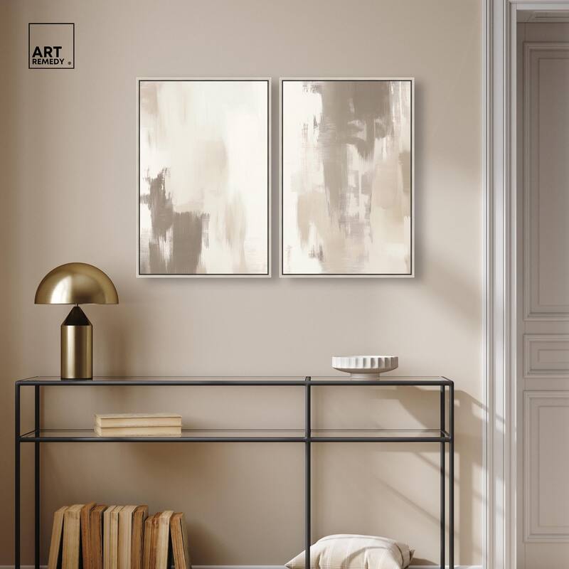Winter Mist I Canvas Set of 2 by Art Remedy