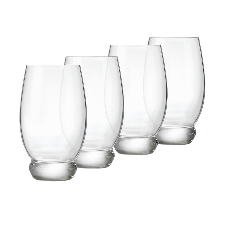 Luigi Bormioli Set of 4 Backdoor 20s Glasses - Cooler - 16.75 oz.