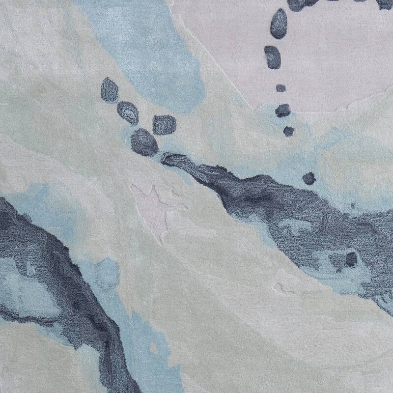 HomeRoots Abstract Bohemian Rectangle Area Rug