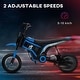preview thumbnail 3 of 6, Electric Bike with 24V Motor, Twist Throttle, Rear Suspension, Music for Teens