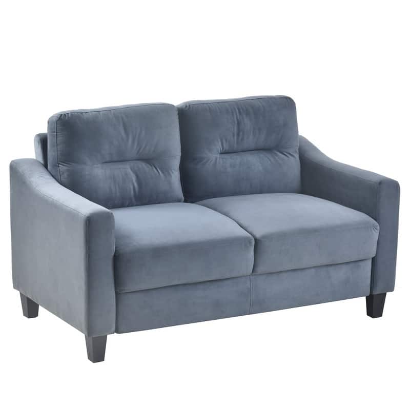 Modular Velvet Couch Comfortable Sectional Sofa with Detachable Design