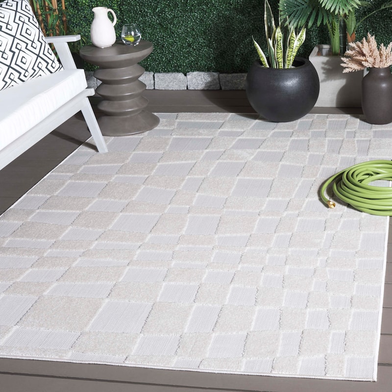 SAFAVIEH Stella Ciriaca Modern & Contemporary Rug - 6'7" Square - Ivory