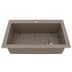 preview thumbnail 12 of 82, Karran Drop-In Quartz 33 in. 1-Hole Single Bowl Kitchen Sink Kit