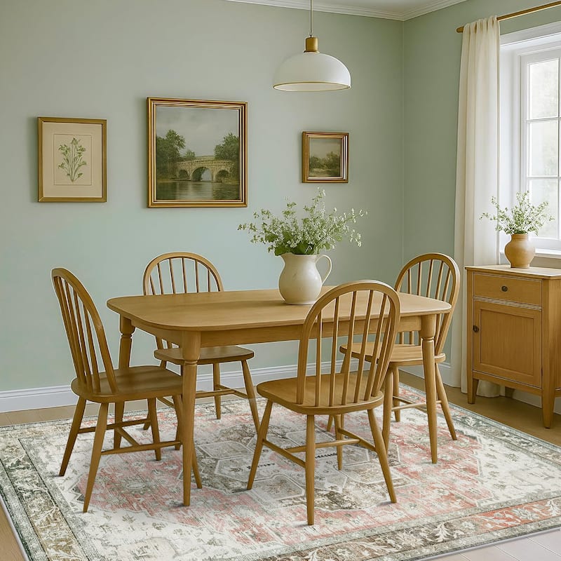 Bohemian Faux Cashmere Rug