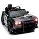 preview thumbnail 1 of 3, Kids Electric Car Licensed Dodge Challenger Police Ride On Car 12V Black