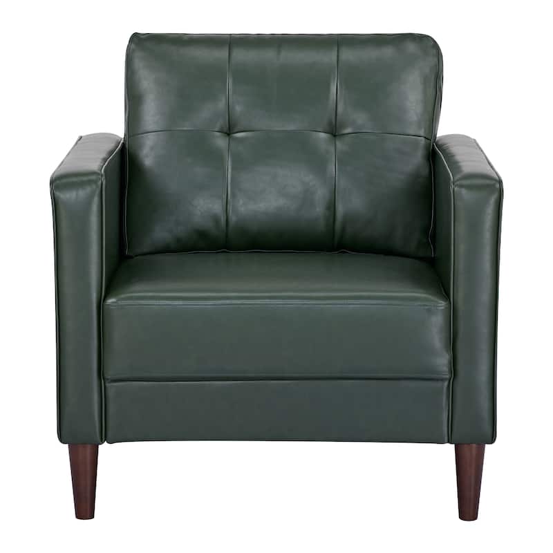 Artdeco Home Anza Faux Leather Arm Chair