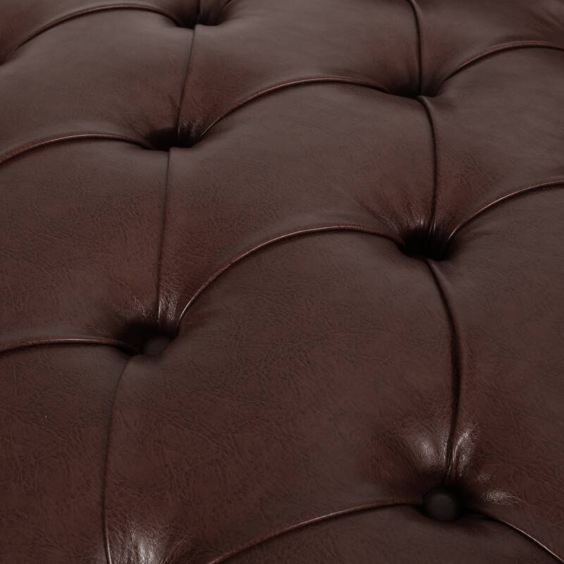 Varnell Contemporary Button Tufted Chaise Lounge by Christopher Knight Home - 64.25" L x 29.00" W x 33.75" H