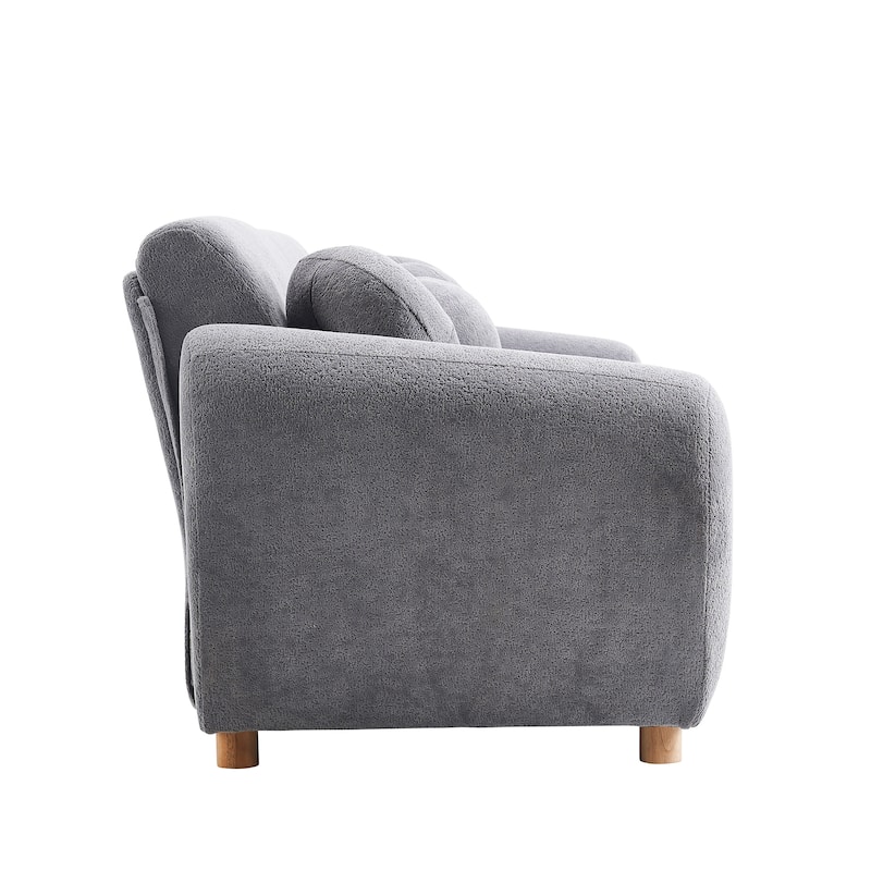 84"Modern Chenille Sofa Couch for Living Room