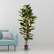 preview thumbnail 22 of 24, Artificial Potted Faux Floor Plant Greenery