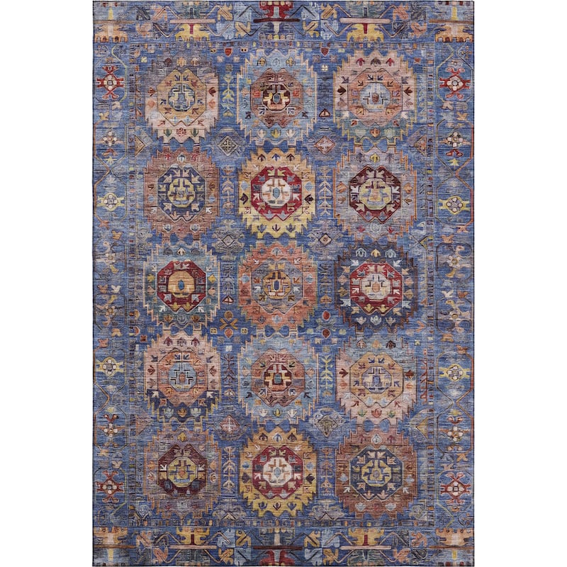 Premium Washable Super Soft Traditional Global Mayfield Rug